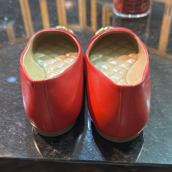 Michael Kors Red Women's Flats - Picture 3 of 4